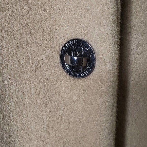 Vintage Anne Klein Single-Breasted Peacoat Size 14 - Picture 3 of 12